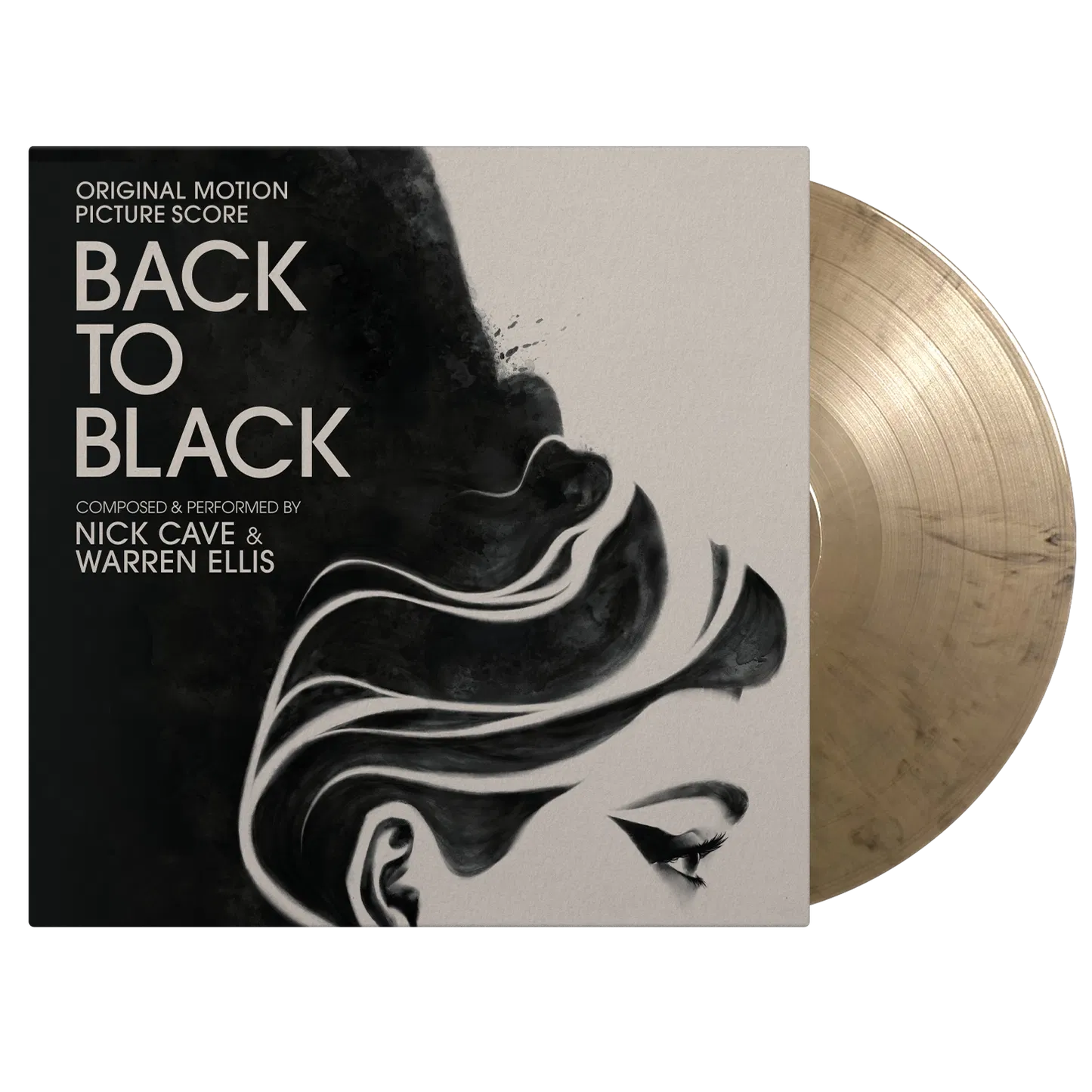 Back To Black - Limited Edition 1x Gold & Black Marble Vinyl LP