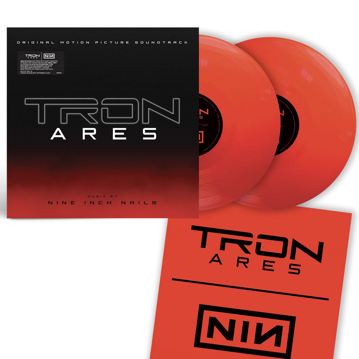 Tron: Ares (Soundtrack) - Limited Edition Red 2xLP