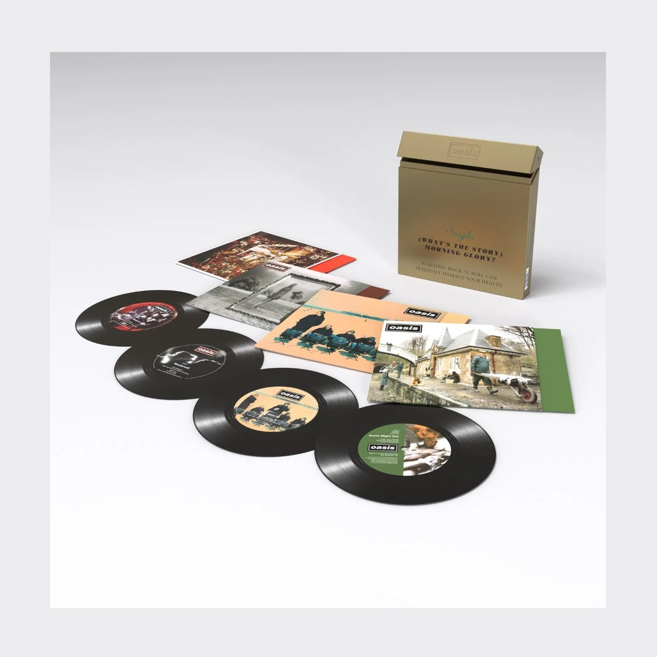 (What's The Story) Morning Glory? Singles Box - 4x7in Box Set