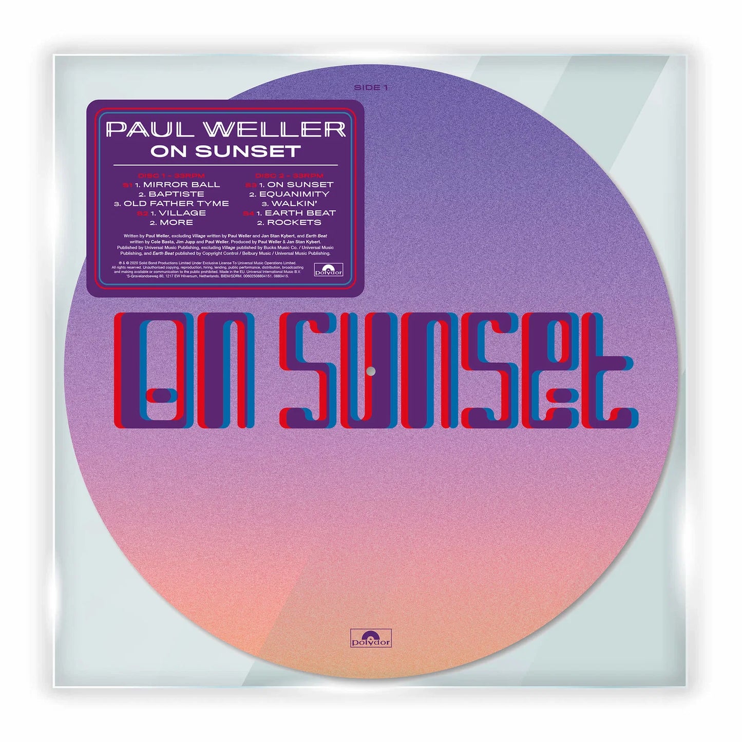 On Sunset - Limited Edition Picture Disc 2xLP