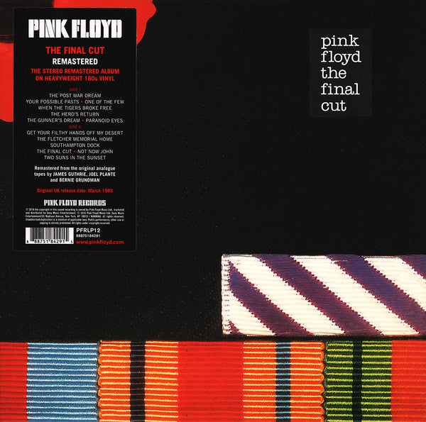 The Final Cut Vinyl LP