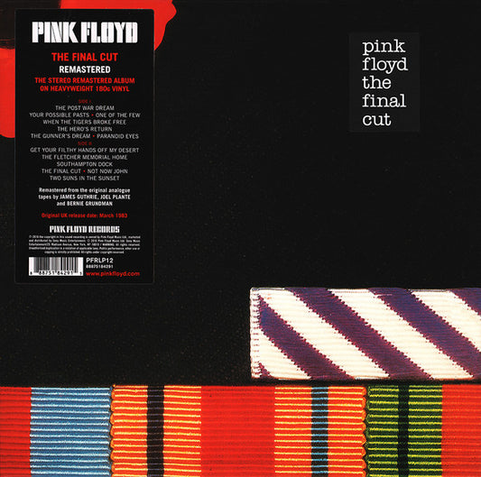 The Final Cut Vinyl LP