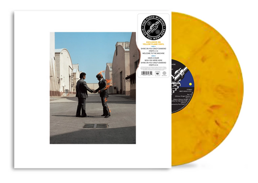 Wish You Were Here (50th Anniversary Edition) - Yellow 'Flame' Vinyl LP