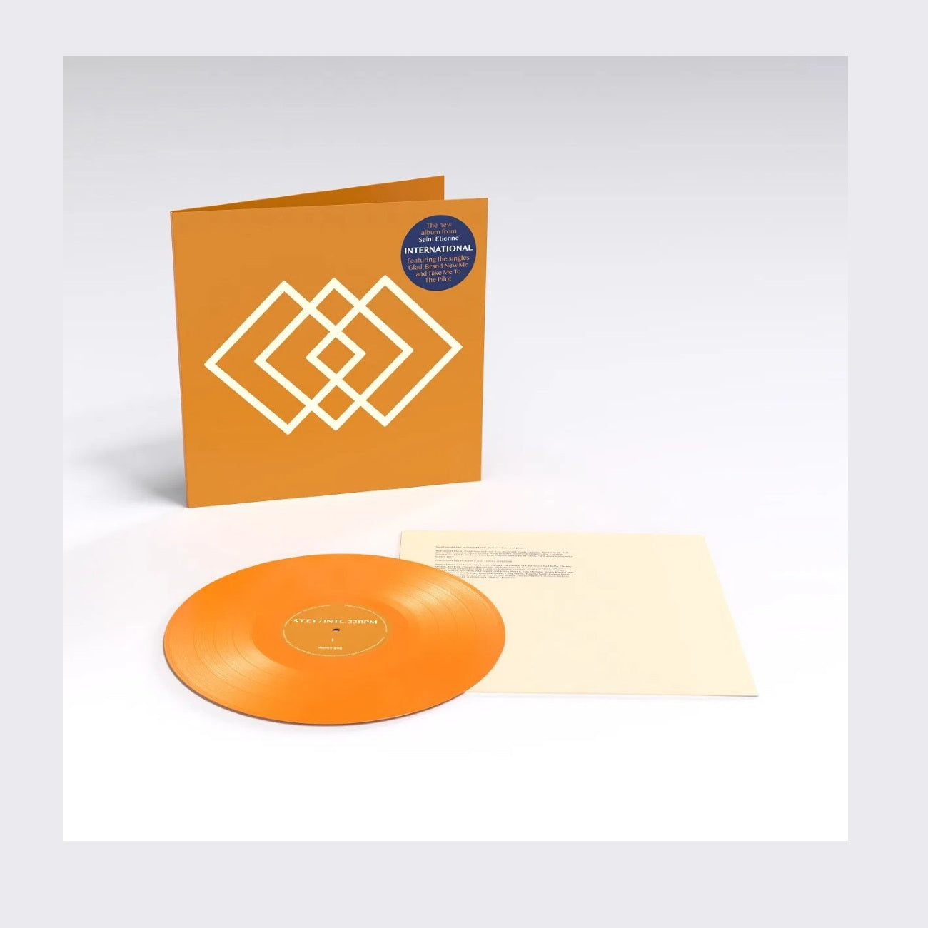 International - Limited Edition Orange Vinyl LP