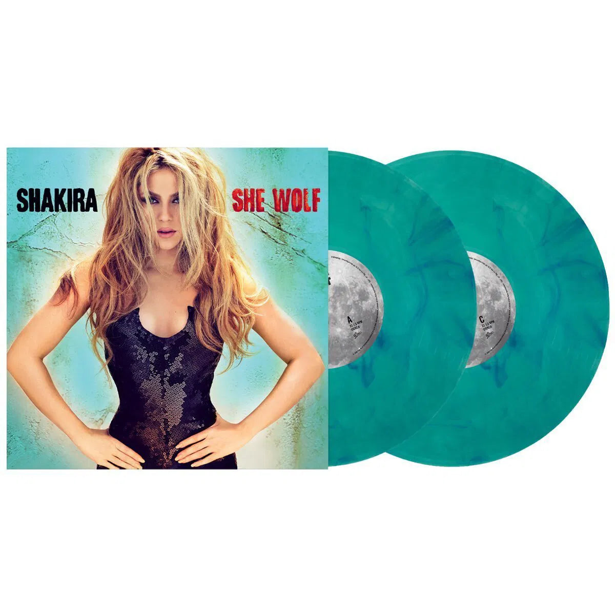She Wolf - 2x Sea Glass Green Vinyl LP