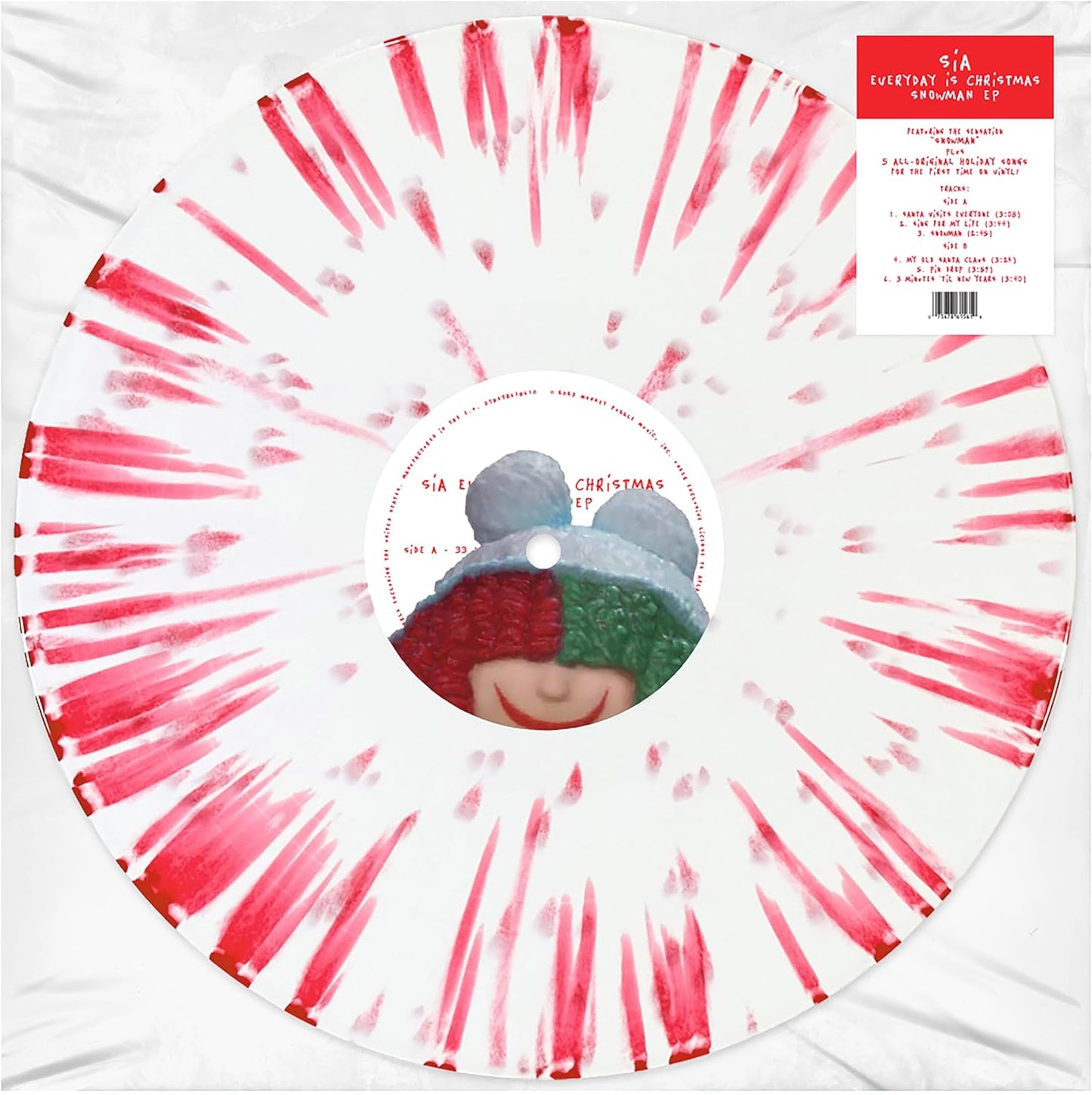 Everyday Is Christmas [White With Red Splatter Vinyl] EP