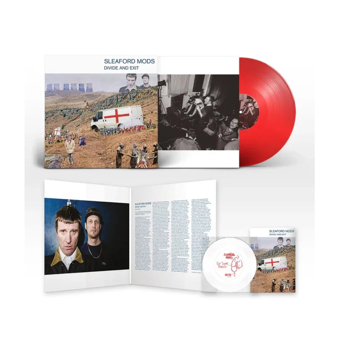 Divide & Exit (10th Anniversary Edition) - Limited Edition Red Vinyl LP