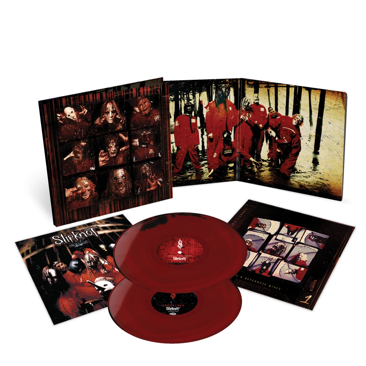 Slipknot - 25th Anniversary Edition 2x Red & Black Vinyl LP