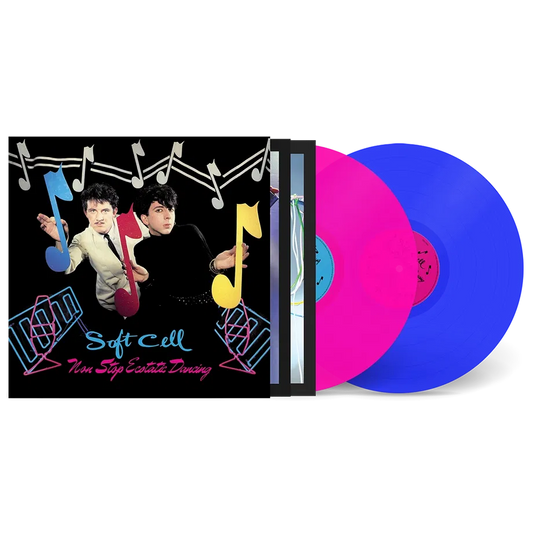Non Stop Ecstatic Dancing - Expanded Edition 1x Pink Vinyl LP & 1x Blue Vinyl LP