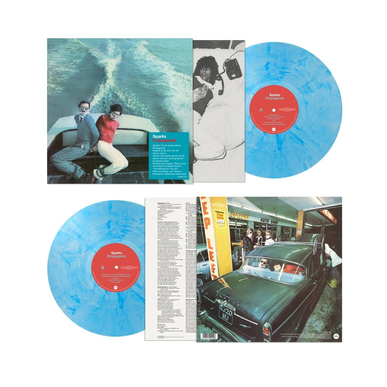 Propaganda (50th Anniversary Edition) - Limited Blue Marbled Vinyl LP