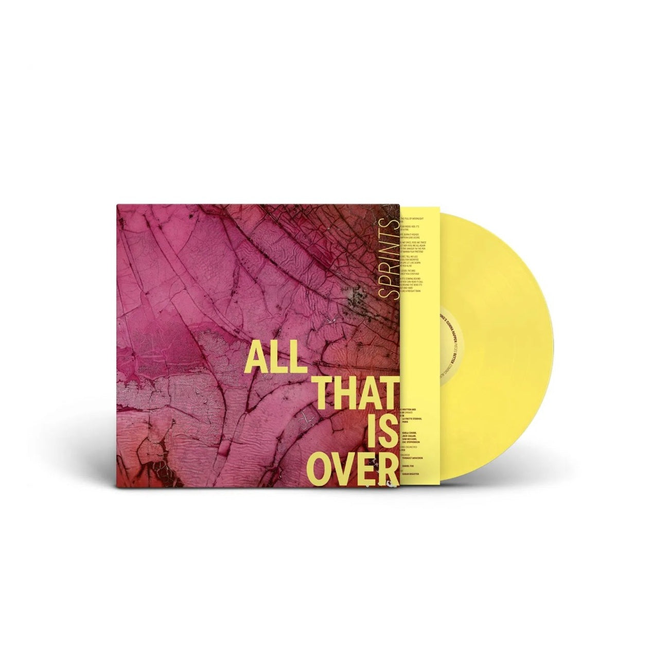 All That Is Over - Limited Lemon Vinyl LP