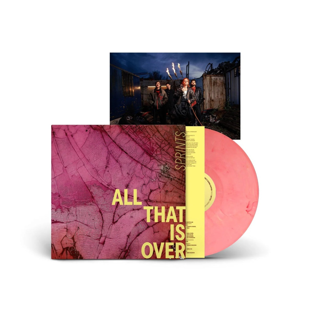 All That Is Over - Limited Pink Marbled Vinyl LP