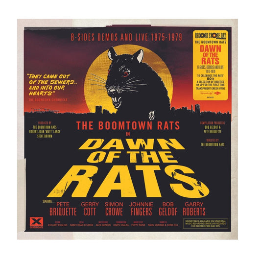 Dawn Of The Rats: Demos B Sides & Live 1975-1979 - Record Store Day Transparent Green Vinyl LP
