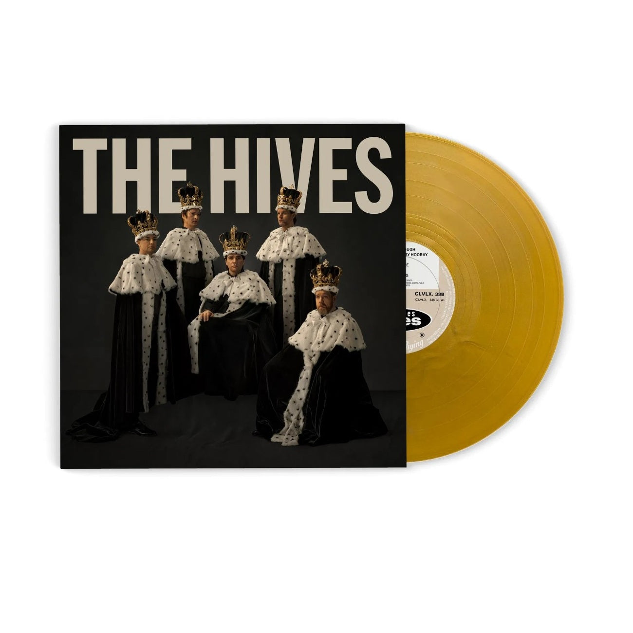 The Hives Forever Forever The Hives - Gold Vinyl LP (Autographed Insert)