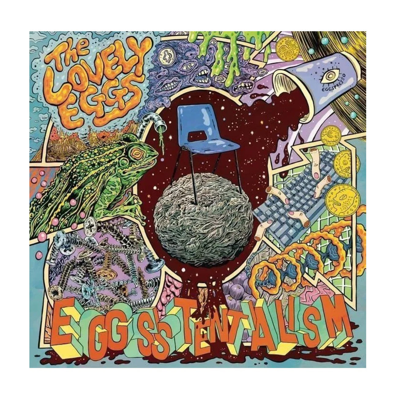 Eggsistentialism - Limited Edition Coffee Splattered Vinyl LP
