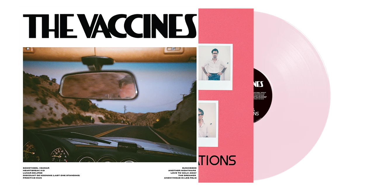 Pick-Up Full Of Pink Carnations - 1x Pink Vinyl LP
