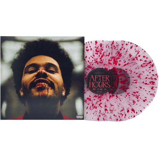 After Hours - Limited Edition Clear Disc With Red Splatter 2x Vinyl LP