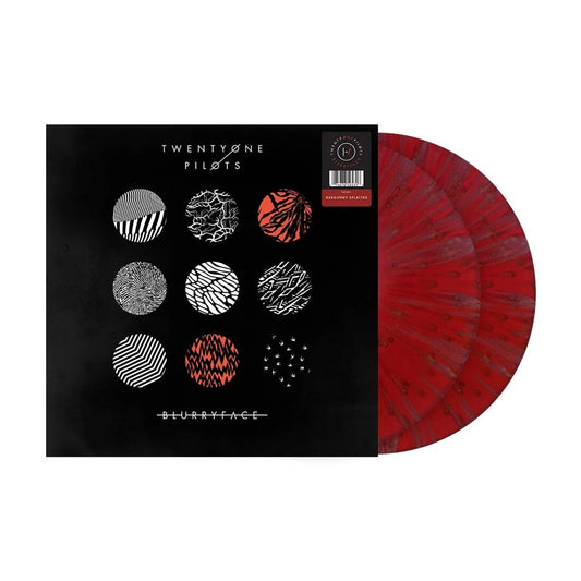 Blurryface - 10th Anniversary Edition 2x Burgundy Splatter Vinyl LP