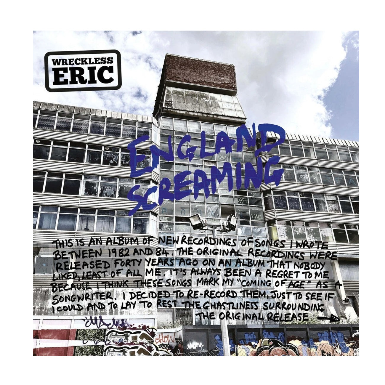England Screaming - Limited Edition Clear Vinyl LP