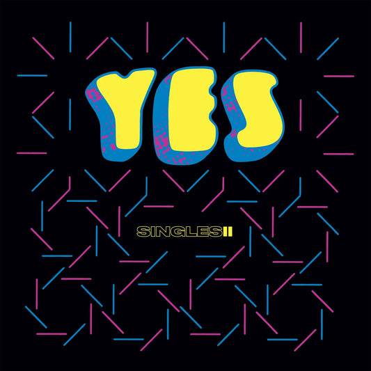 YesSingles II - Limited Edition Blue & White Splattered Vinyl LP